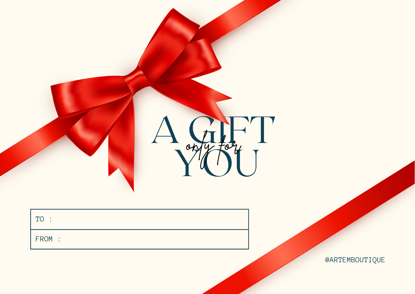ARTem Boutique Gift Cards
